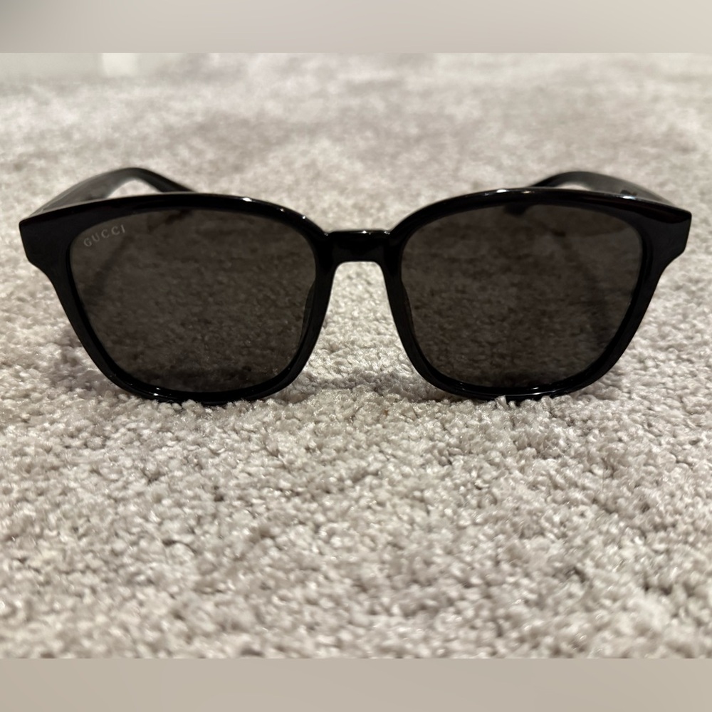 Gucci Square GG Gucci Men/Women’s Sunglasses Black GG0637SK - Picture 12 of 16